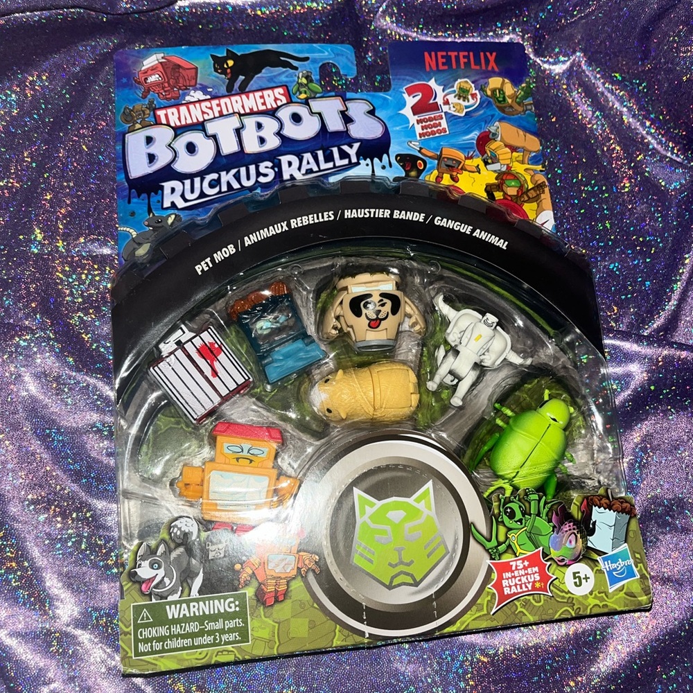 Transformer BotBots Ruckus Rally